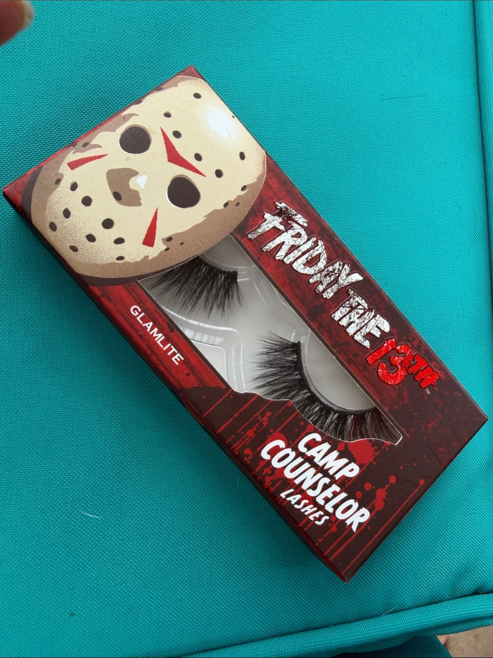 NWT Spirit Halloween false lashes Friday the 13th